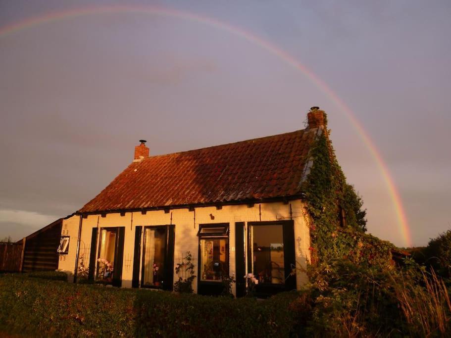 Dijkhuisje Zeeland Waterlandkerkje Екстер'єр фото