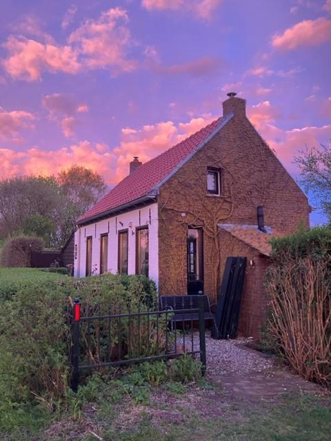 Dijkhuisje Zeeland Waterlandkerkje Екстер'єр фото